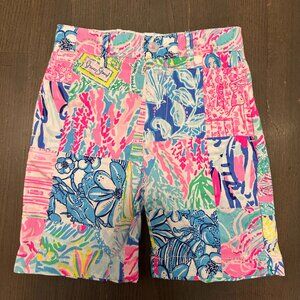 Lilly Pulitzer - Boys Beaumont Shorts - What a Lovely Place - size 3T